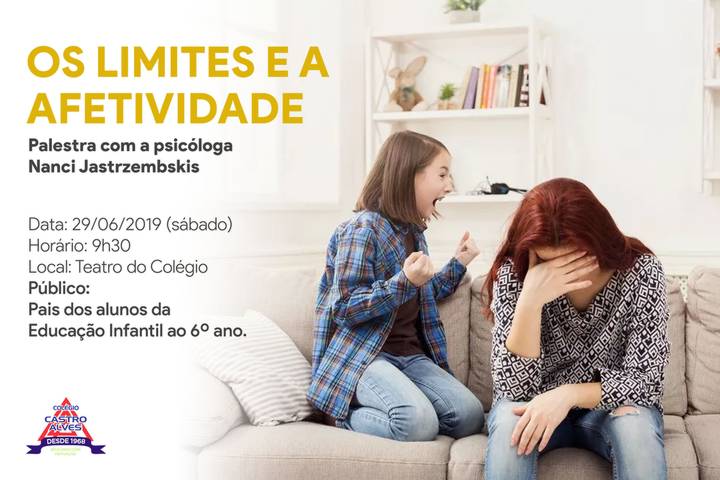Leia mais sobre o artigo Palestra: Os Limites e a afetividade