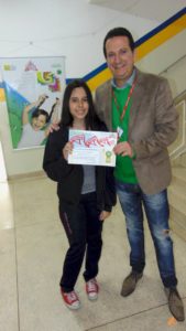 Reconhecimento dos alunos destaques de 2º bimestre 2019 no Colégio Castro Alves