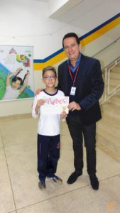 Reconhecimento dos alunos destaques de 2º bimestre 2019 no Colégio Castro Alves