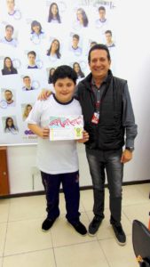 Reconhecimento dos alunos destaques de 2º bimestre 2019 no Colégio Castro Alves