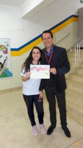 Reconhecimento dos alunos destaques de 2º bimestre 2019 no Colégio Castro Alves
