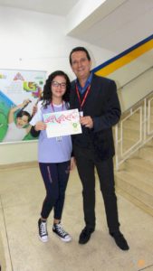 Reconhecimento dos alunos destaques de 2º bimestre 2019 no Colégio Castro Alves