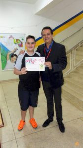 Reconhecimento dos alunos destaques de 2º bimestre 2019 no Colégio Castro Alves