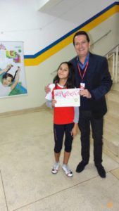 Reconhecimento dos alunos destaques de 2º bimestre 2019 no Colégio Castro Alves