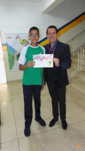 Reconhecimento dos alunos destaques de 2º bimestre 2019 no Colégio Castro Alves
