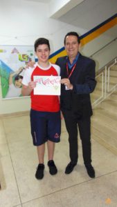 Reconhecimento dos alunos destaques de 2º bimestre 2019 no Colégio Castro Alves