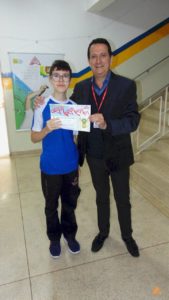 Reconhecimento dos alunos destaques de 2º bimestre 2019 no Colégio Castro Alves