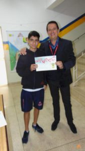 Reconhecimento dos alunos destaques de 2º bimestre 2019 no Colégio Castro Alves