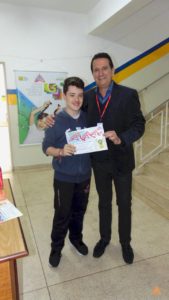 Reconhecimento dos alunos destaques de 2º bimestre 2019 no Colégio Castro Alves