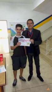 Reconhecimento dos alunos destaques de 2º bimestre 2019 no Colégio Castro Alves