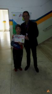Reconhecimento dos alunos destaques de 2º bimestre 2019 no Colégio Castro Alves
