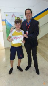 Reconhecimento dos alunos destaques de 2º bimestre 2019 no Colégio Castro Alves