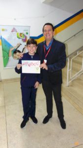 Reconhecimento dos alunos destaques de 2º bimestre 2019 no Colégio Castro Alves