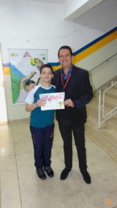 Reconhecimento dos alunos destaques de 2º bimestre 2019 no Colégio Castro Alves