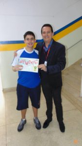 Reconhecimento dos alunos destaques de 2º bimestre 2019 no Colégio Castro Alves