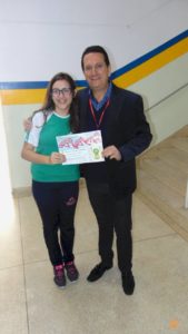 Reconhecimento dos alunos destaques de 2º bimestre 2019 no Colégio Castro Alves