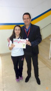Reconhecimento dos alunos destaques de 2º bimestre 2019 no Colégio Castro Alves