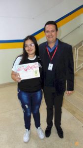 Reconhecimento dos alunos destaques de 2º bimestre 2019 no Colégio Castro Alves