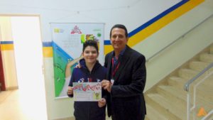 Reconhecimento dos alunos destaques de 2º bimestre 2019 no Colégio Castro Alves