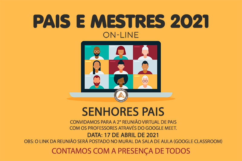 Leia mais sobre o artigo 2ª Reunião de Pais e Mestres 2021