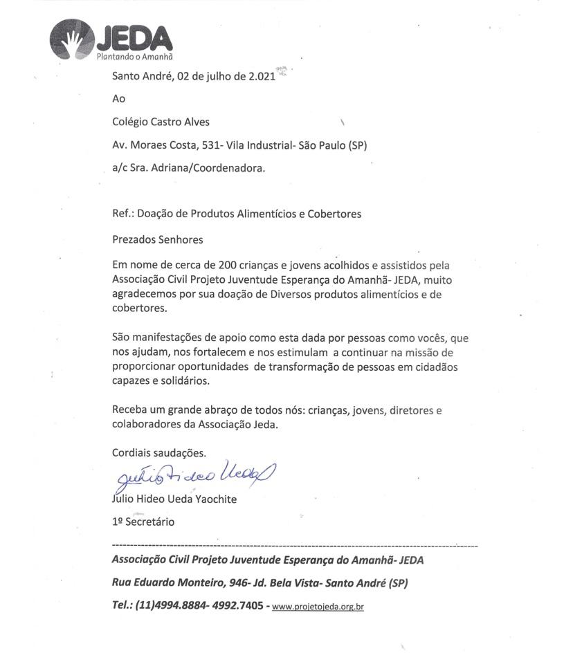 Leia mais sobre o artigo Campanha Festa Junina Solidária