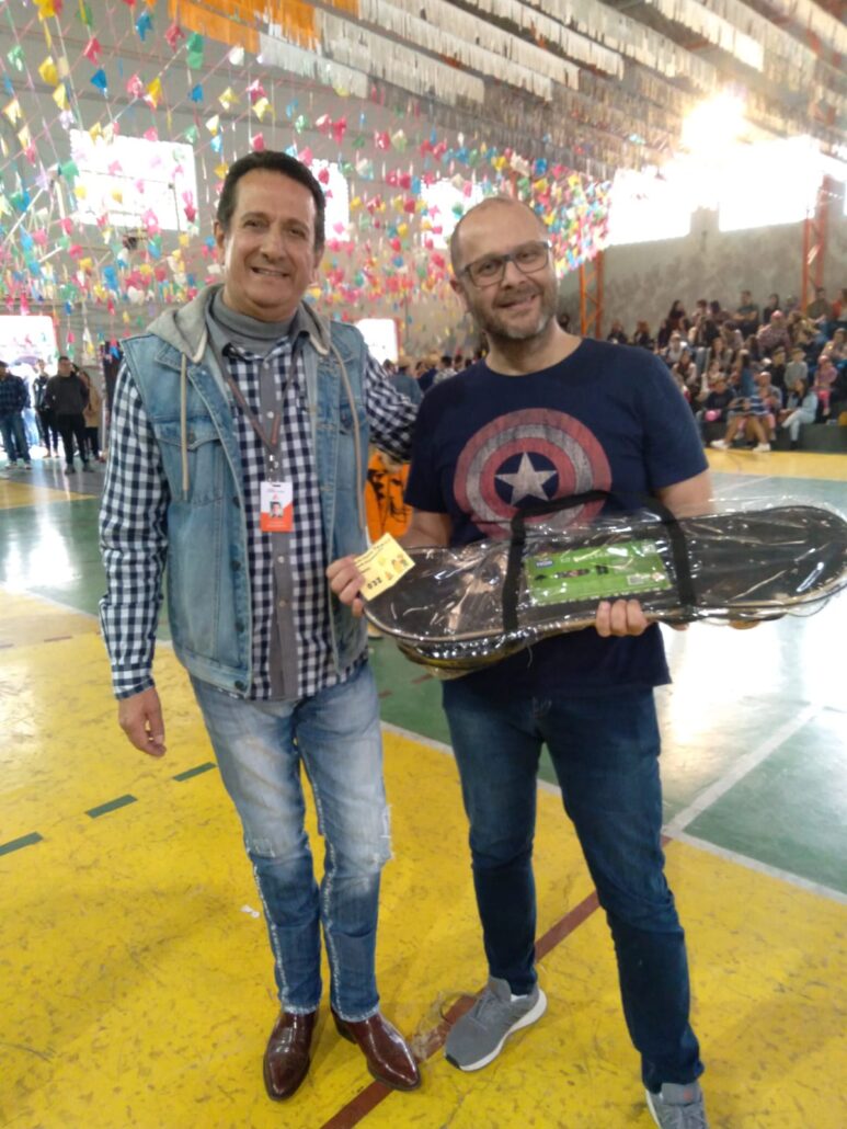 Ganhadores sorteio