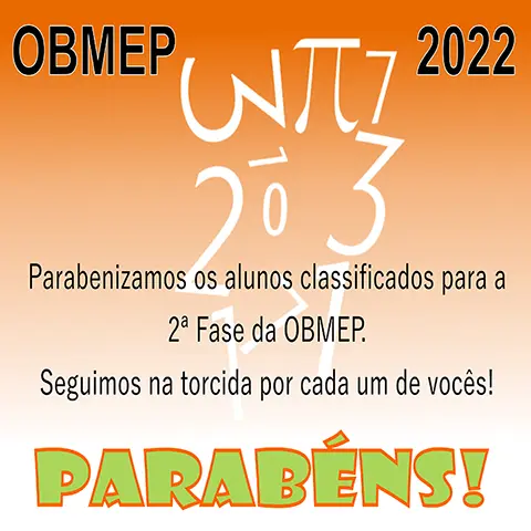 Leia mais sobre o artigo Classificação Obmep 2022