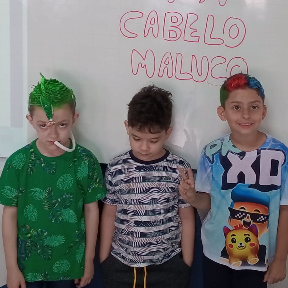 Leia mais sobre o artigo Semana da Criança – Dia do Cabelo Maluco